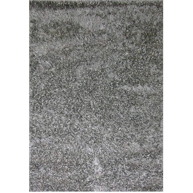 Handwoven Grey Rug (5' x 8') Free Shipping Today