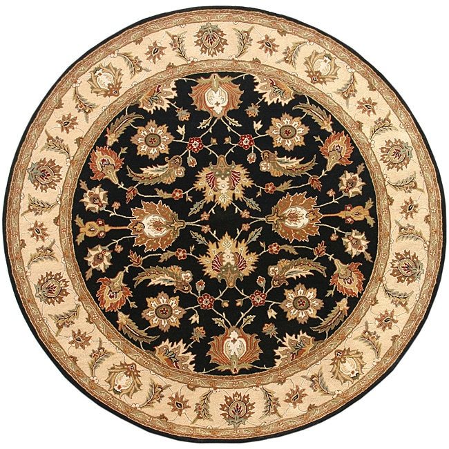 Black Oval, Square, & Round Area Rugs from  Buy Shaped 