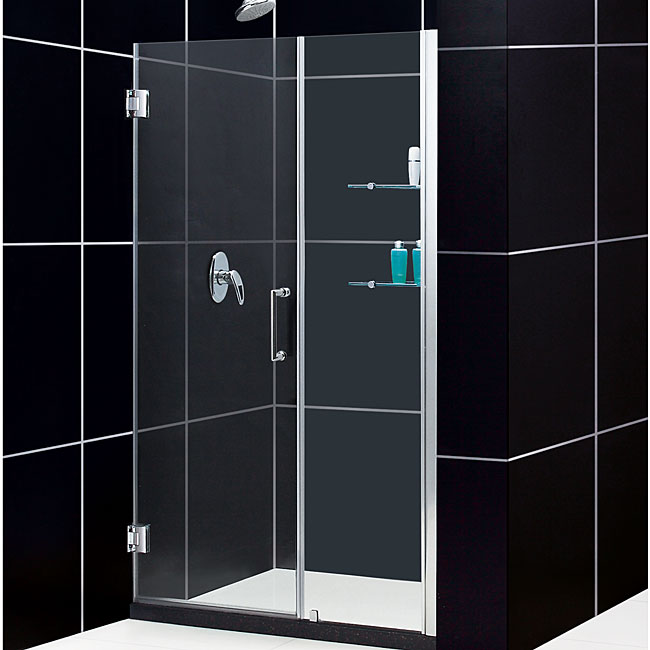 DreamLine Unidoor Frameless 51 to 52 inch Wide Adjustable Shower Door