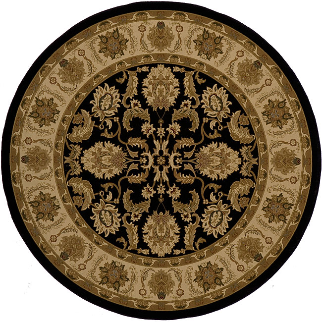 Black Oval, Square, & Round Area Rugs from Buy Shaped