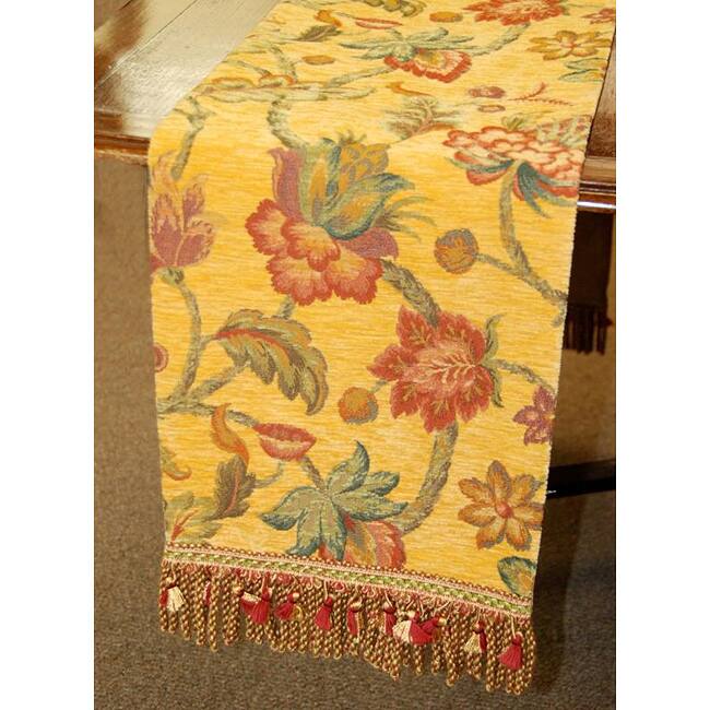 Italian Floral 80-inch Table Runner