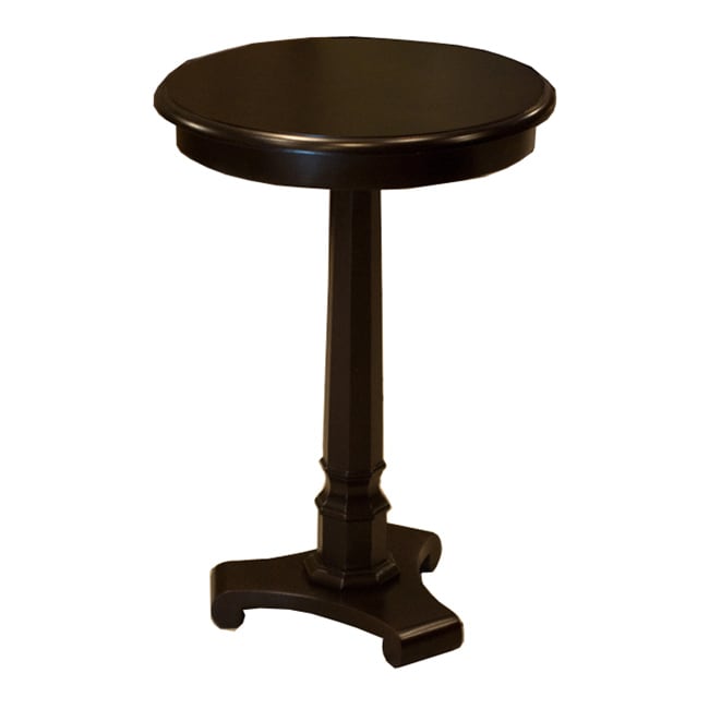 Column Espresso Side Table