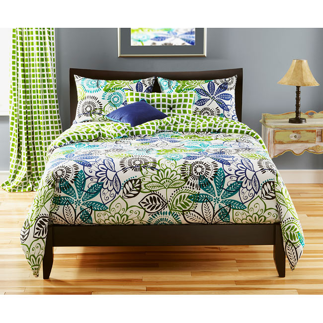 Bali Twin size 5 piece Duvet Cover Set  