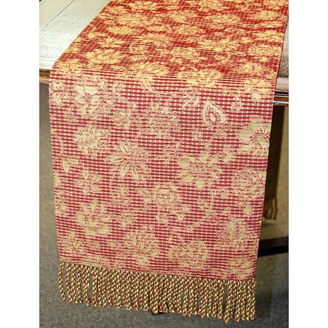 Corona Decor Italian Floral 80-inch Table Runner