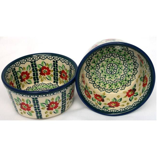 Polish Stoneware 4-cup Ramekins (Poland)