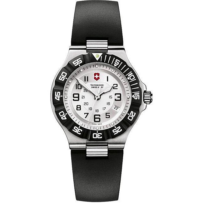 Swiss Army Women's 'Summit XLT' White Dial Watch - 13729995 - Overstock ...