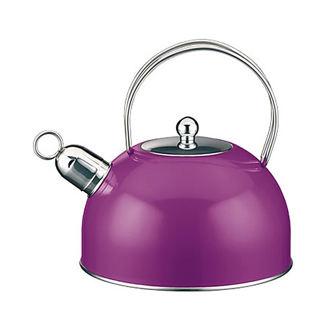 Elo Classic Color Stainless Steel Purple Tea Kettle - 13747963 ...