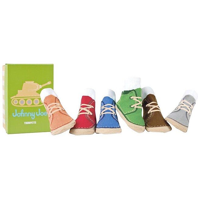 Shop Trumpette Johnny Joe Infant Socks (Pack of 6) Free Shipping On