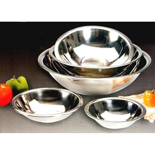 stainless steel mixing bowl set