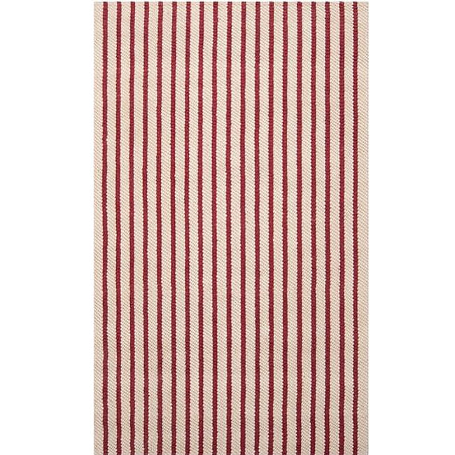 Country Living Hand Woven Linwood Striped Natural Fiber Jute Rug (36