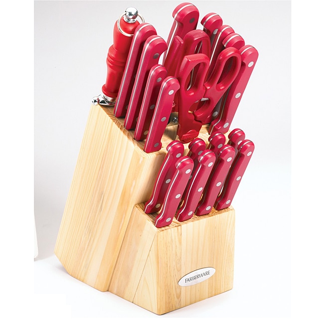 farberware 20 piece knife set