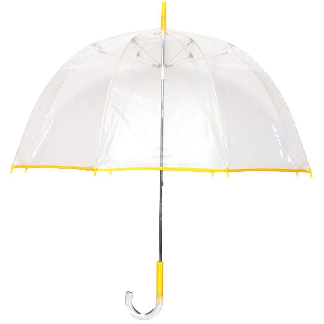 Tina T Bubble Clear/ Yellow Umbrella  