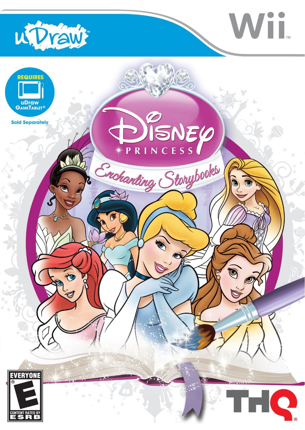 Wii   uDraw Disney Princess Enchanting Storybooks  