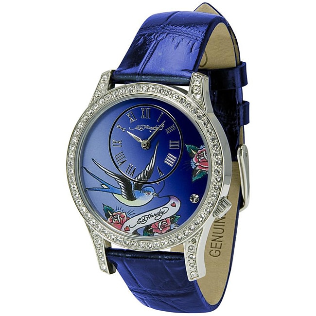 Ed Hardy Womens Blue Elizabeth Watch Today $53.99