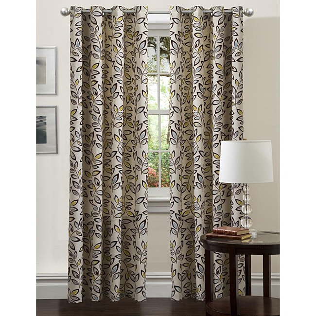 Lush D?cor Blue 120 inch Ventura Curtain Panel