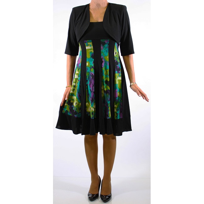 Richards Rainbow Panel Dress Set  