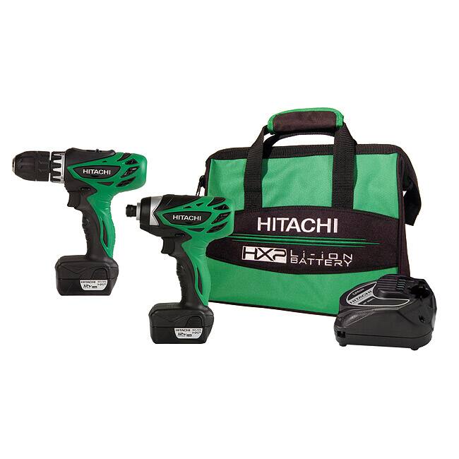 Hitachi Peak 12V 2-tool Lithium-ion Micro Driver Drill Combo Kit (Refurbished)