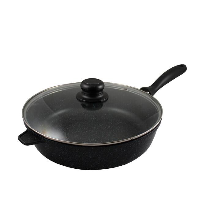 Concord 11-inch Granite Styled Cast Aluminum Chicken Fry Pan