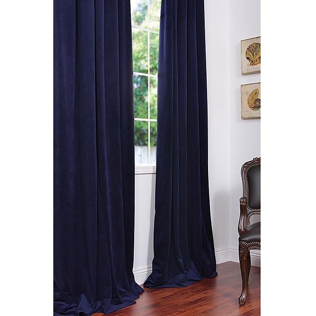 Velvet Window Treatments from Window Shades, Blinds