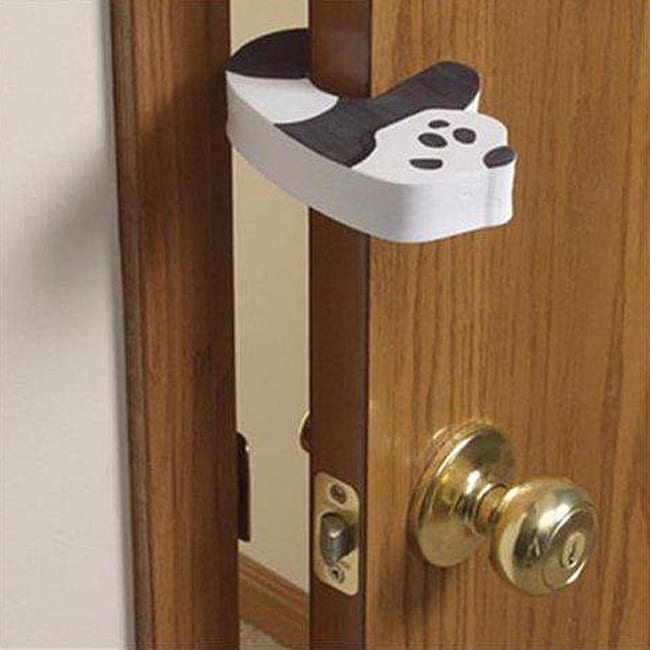 Mommys Helper Panda Door Pinch Guard