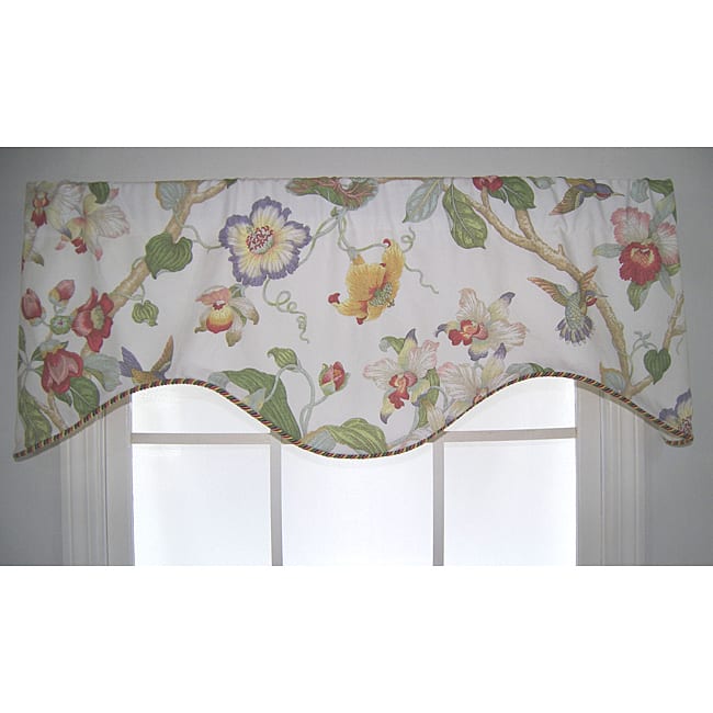 Birds of Paradise Cornice Valance
