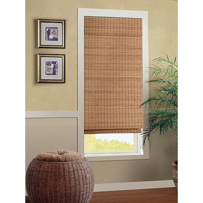Nantucket Cordless Bamboo Roman Shade (34 in. x 72 in.) Free Shipping