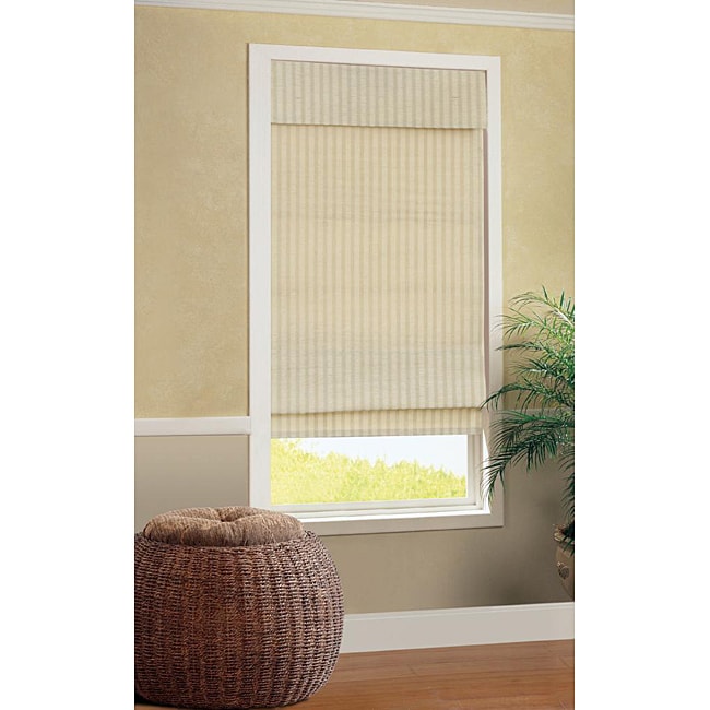 Timor Cordless Bamboo Roman Shade (35 in. x 72 in.)