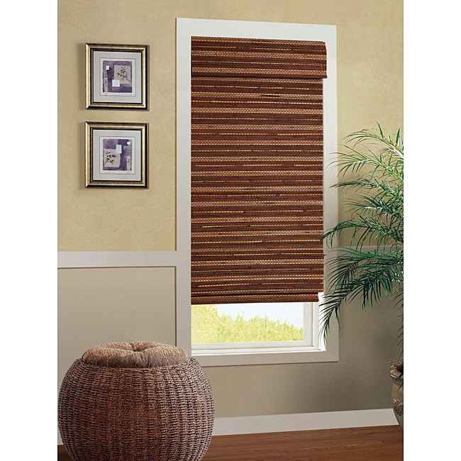 Bonaire Cordless Bamboo Roman Shade 31 In X 72 Free Bonaire Cordless Bamboo Roman Shade 31 In X 72