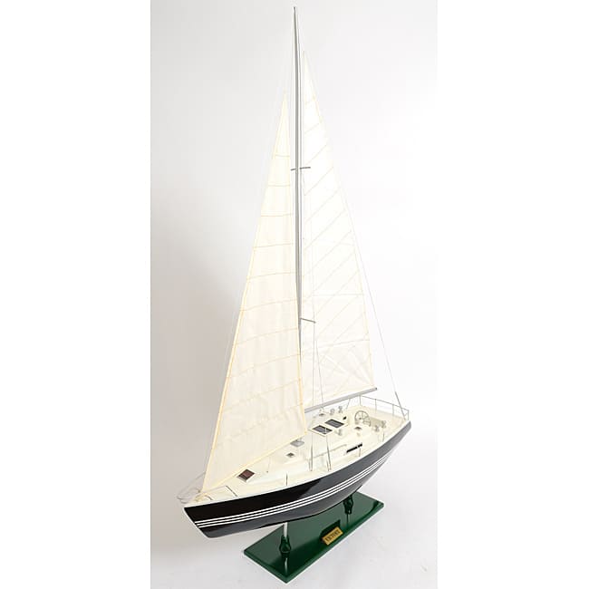 Old Modern Handicrafts 'Victory' Painted Model Yacht