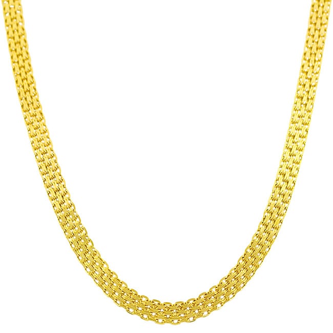 Fremada 14k Yellow Gold 20 inch Bizmark Chain