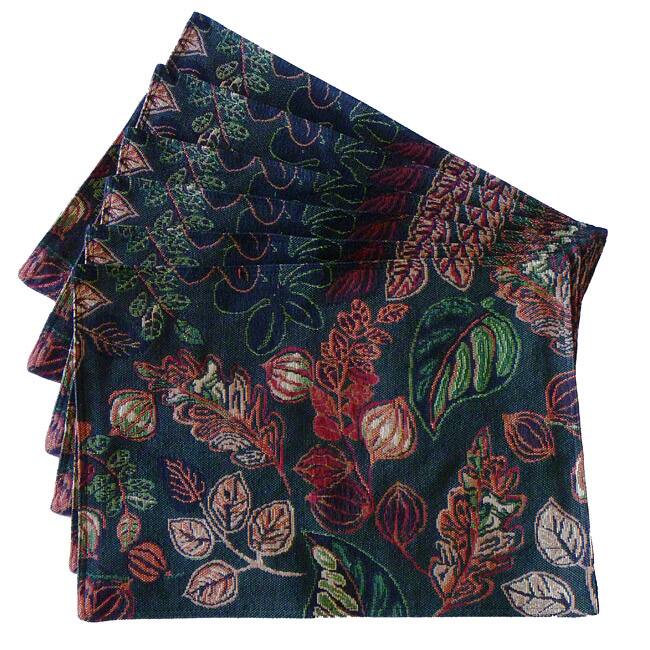 Tapestry Harvest Spectrum Place Mats (Set of 6)