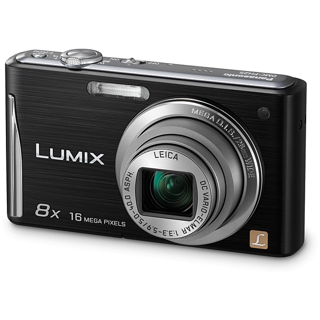 Panasonic DMC FH25K 16.1MP Black Digital Camera  