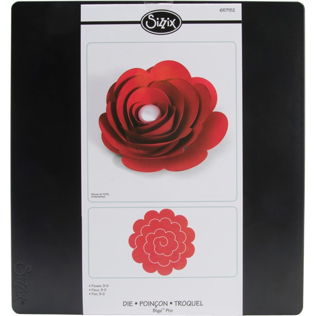 Sizzix Bigz Big Shot 3D Flower Pro Die - Free Shipping On Orders Over ...