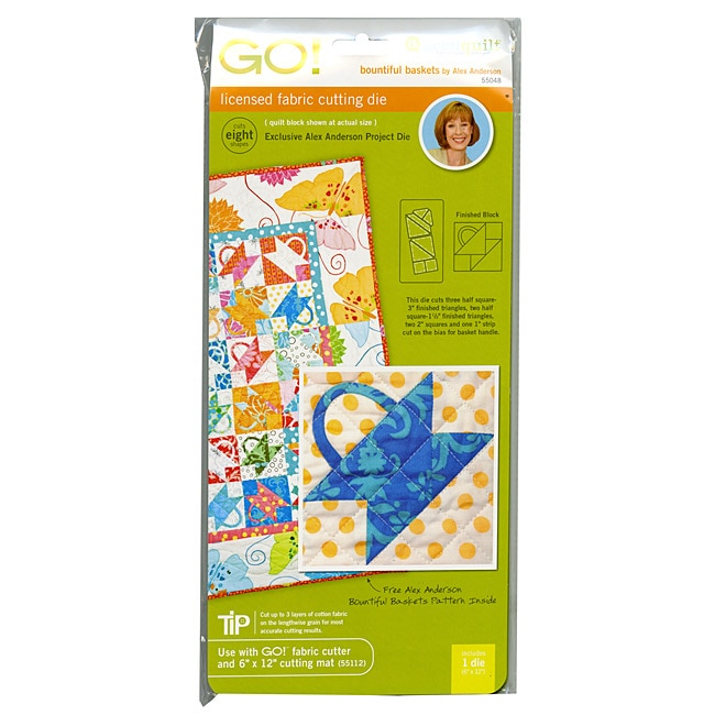 Accuquilt Go Fabric Bountiful Basket Cutting Die