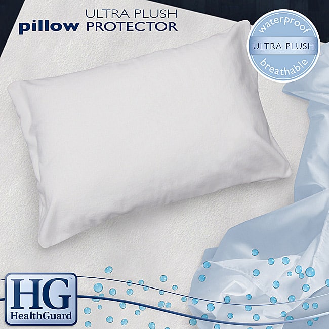 HealthGuard Bed Protector Ultra Plush King-size Pillow Protectors (Set of 2)