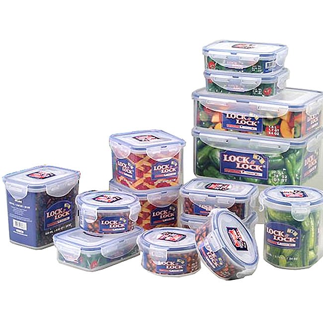 Lock & Lock 28 pc Food Storage Set  