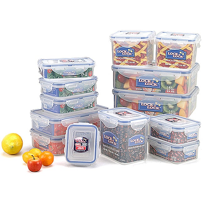 Shop Lock & Lock BPA Free 26pc Food Storage Set Free Shipping Today