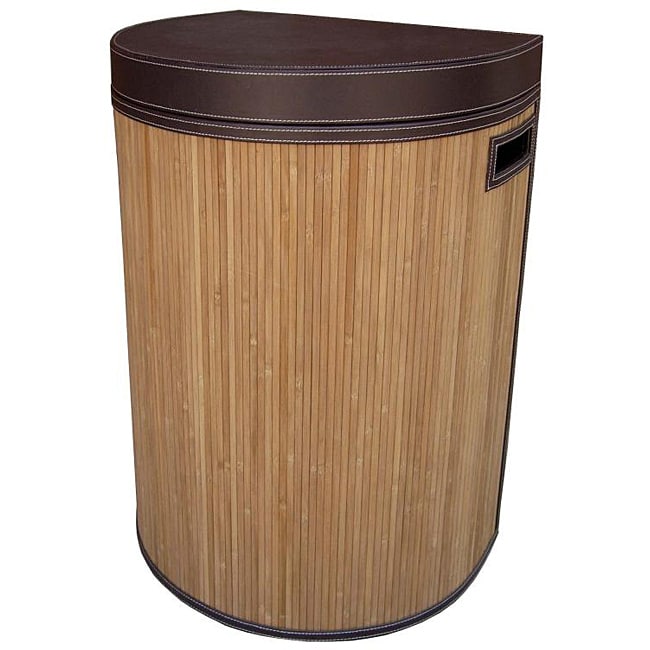 Medium Bamboo Half Moon Hamper