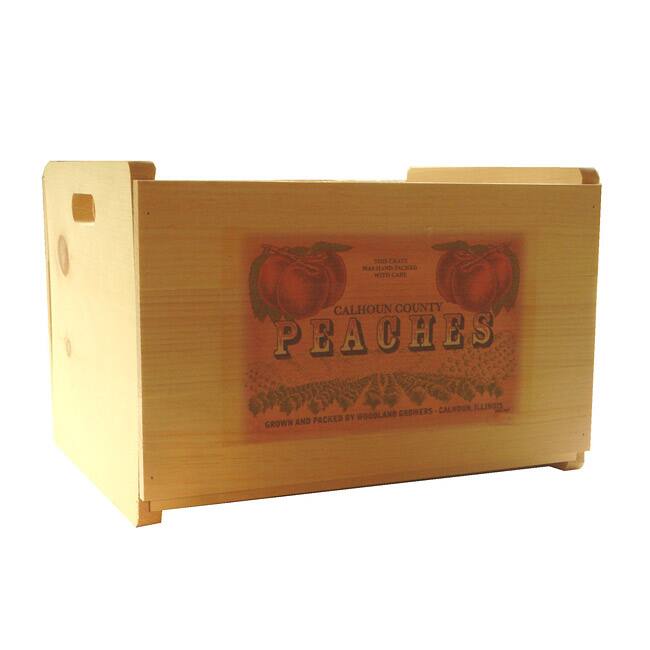 Cub Crate Peaches Vintage Design
