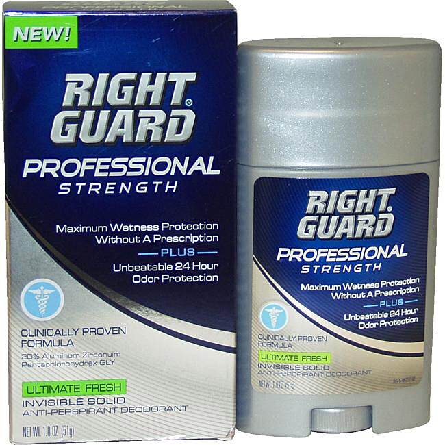 Right Guard Ultimate Fresh Mens Professional Strength 1.8 oz 