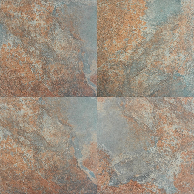 Tulsa Rust 20x20 inch Porcelain Tiles (Pack of 7)  