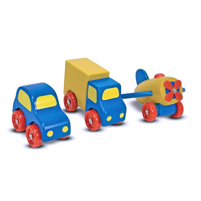 Melissa & Doug First Vehicles Play Set