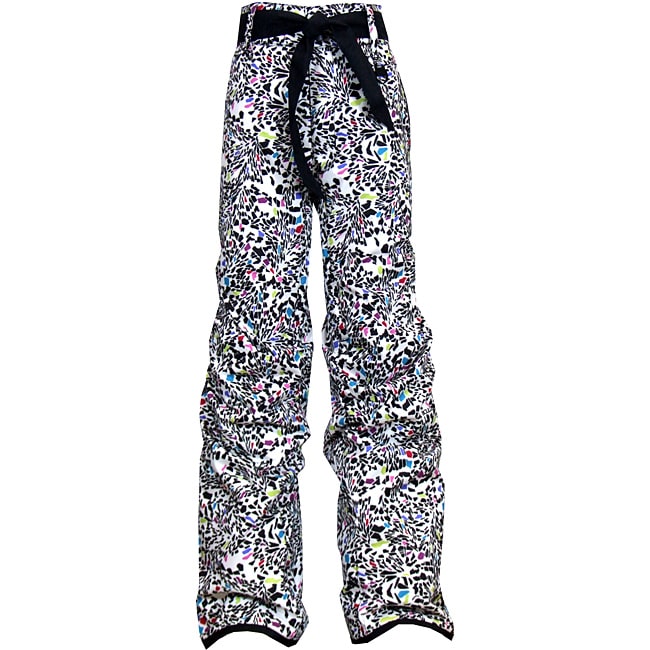 Boulder Gear Girls Fly By Black Shatter Print Snow Pants 