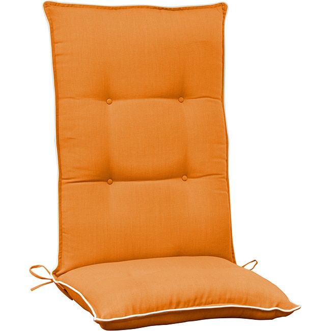 High Back Patio Chair Cushion (Set of 2)