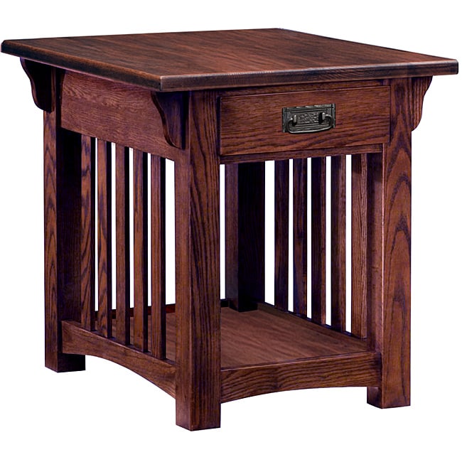 Mission Sienna Drawer End Table  