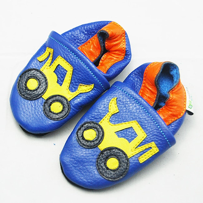 Yellow Truck Leather Boys Shoes Compare $20.97 