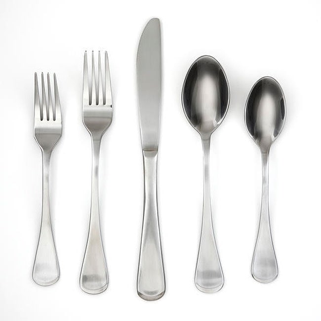 Cambridge Silversmiths Bailey Satin/Mirror 20 piece Flatware Set