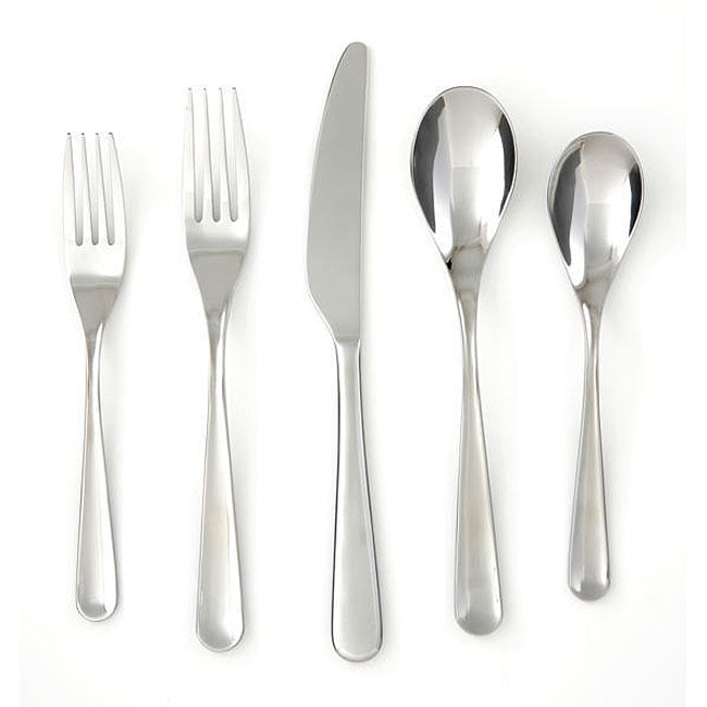 Cambridge Silversmiths Hazel Mirror 45 piece Flatware Set