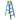 Werner Five-foot Blue Fiberglass Stepladder