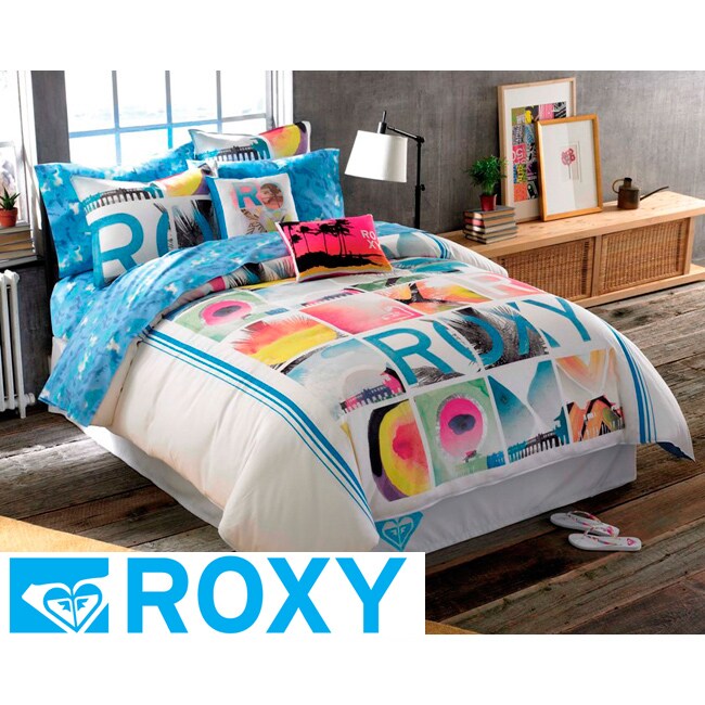 Roxy Vibe Queensize 7piece Duvet Cover Bed in a Bag with Sheet Set